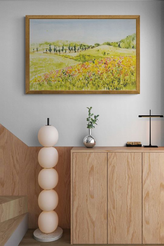 Tranh canvas thiên nhiên thanh bình