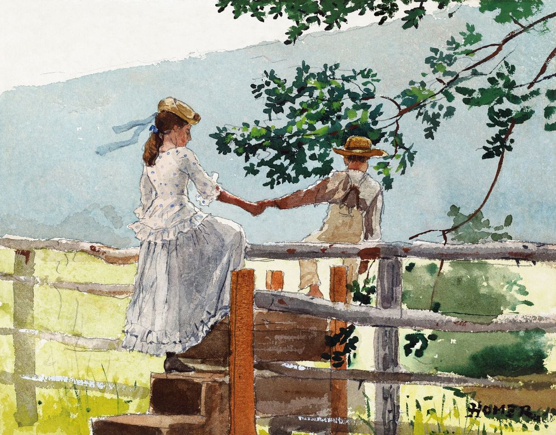 tranh-canvas-on-the-stile-1878-by-winslow-homer.jpg
