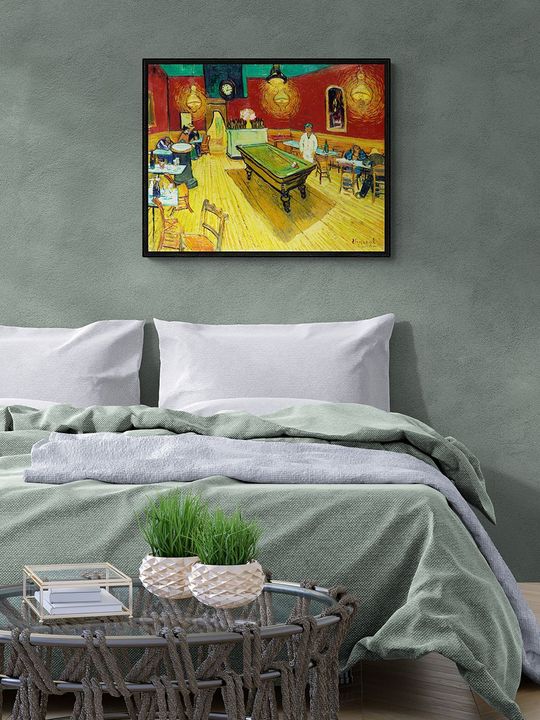 Tranh Canvas Danh Họa Van Gogh The Night Café 1888 