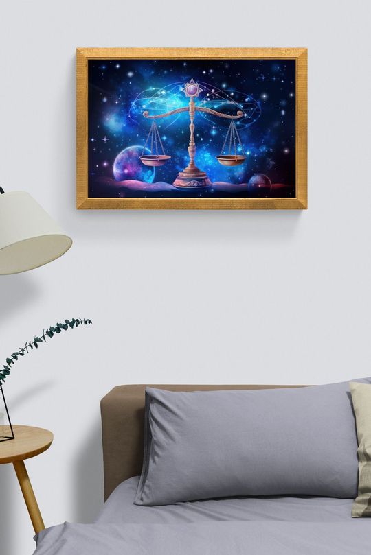 Tranh Canvas Hoàng Đạo Cung Thiên Bình