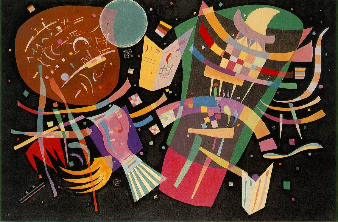 Tranh canvas Wassily Kandinsky's Composition X (1939)
