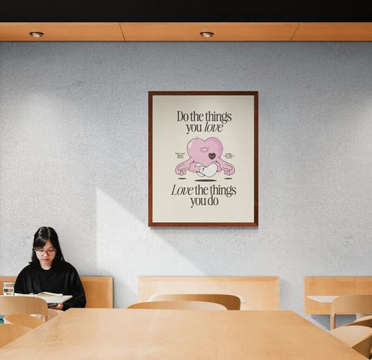 Tranh canvas Động lực Làm những điều bạn thích