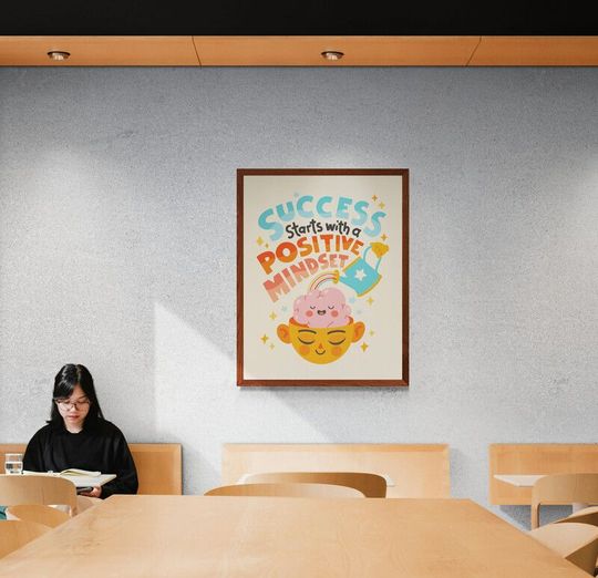 Tranh canvas Động lực Tích cực